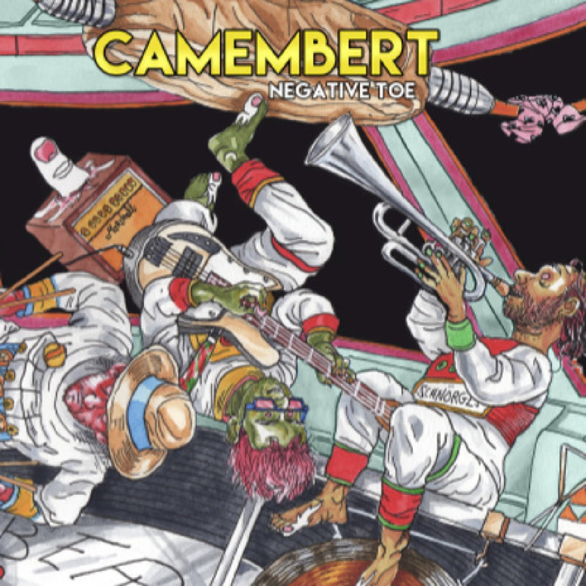CAMEMBERT - Negative Toe 2LP Limited